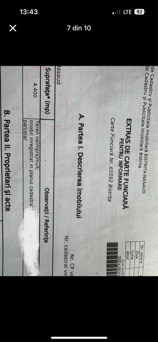 Vând terenuri viitor intravilane în Zona Subcetate (6 ari deja date)