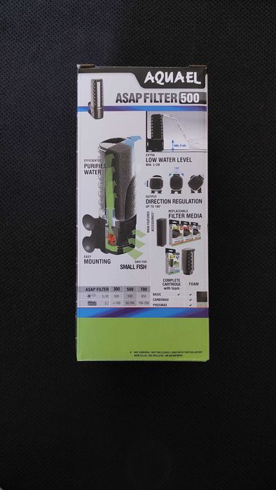 Filtru acvariu Aquael ASAP 500 (NOU)