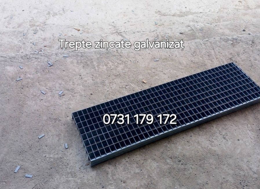 Trepte zincate galvanizat
