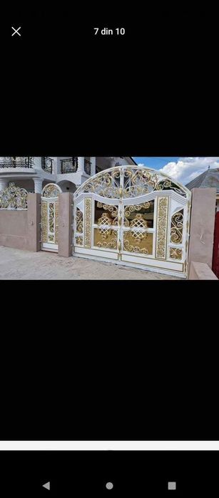 Porți și garduri din fier