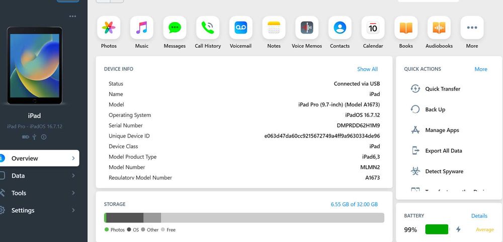 Tableta Apple iPad Pro (9.7-inch) (Model A1673) 32GB Space Gray + Husa