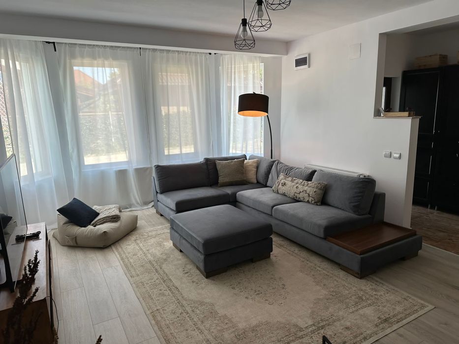 Canapea de colț culore gri