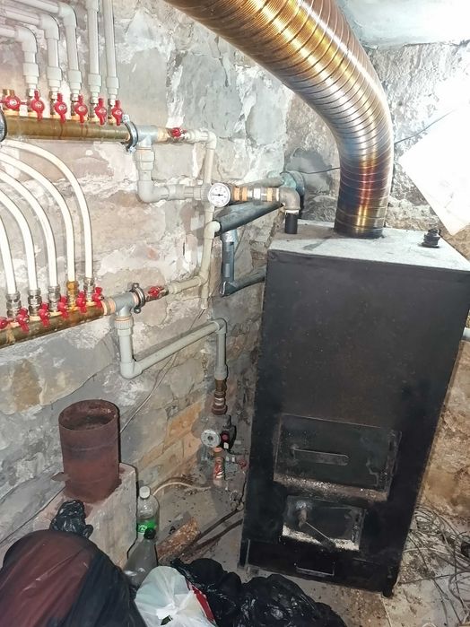 Котел с водна риза