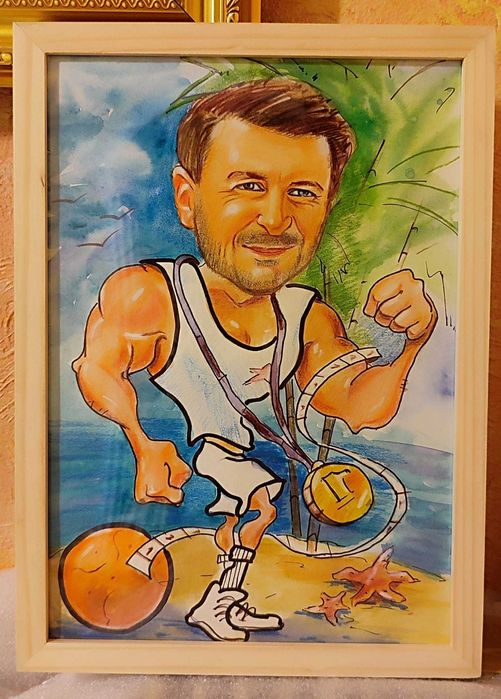 Caricaturi manuale la comanda