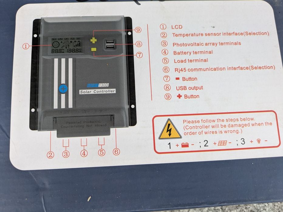 Controler regulator solar MPPT 20A 12/24V Breckner Germany