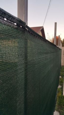 PLASA pentru reducerea vizibilitatii:Garduri/Terase;90 %UMBRIRE=50mp