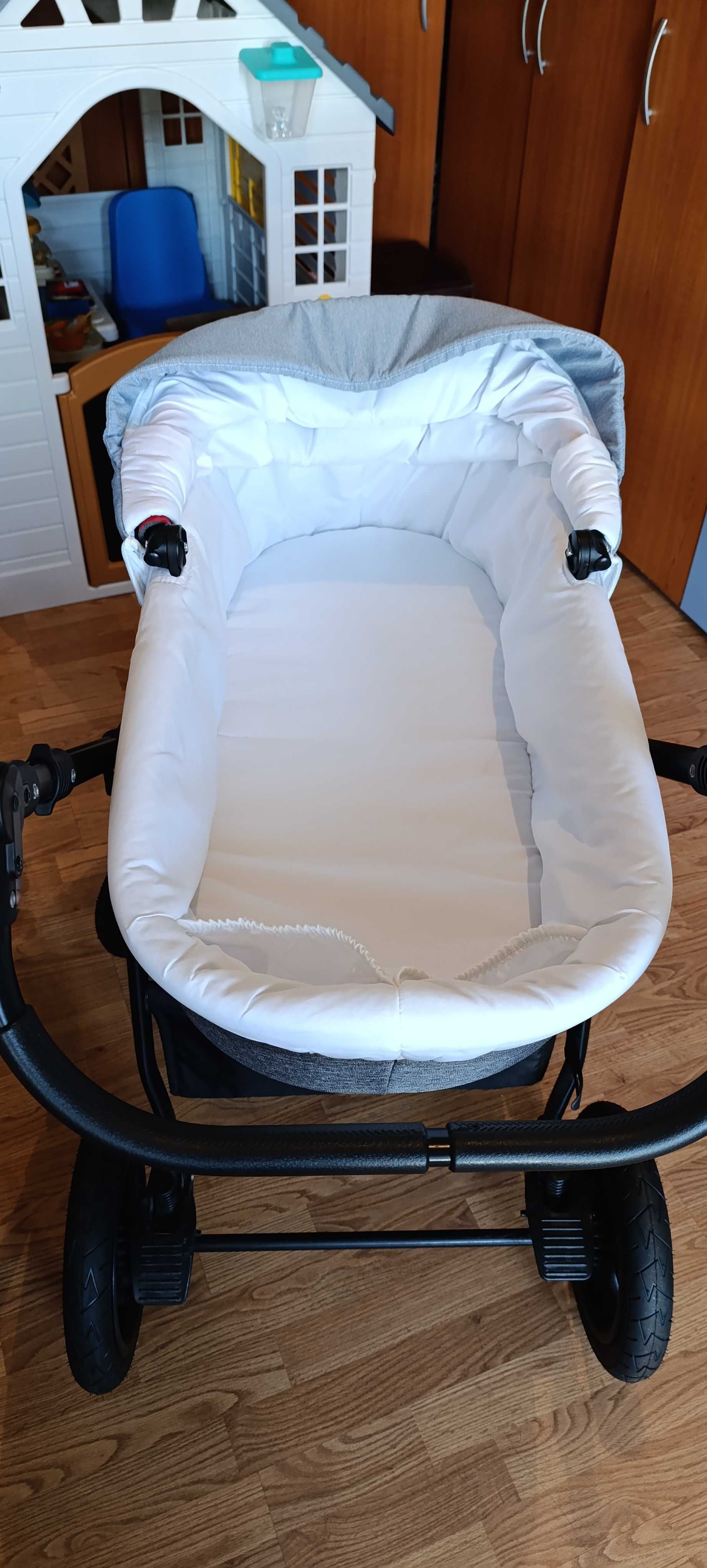 Бебешка количка 2в1 Baby Giggle Indigo -Antica