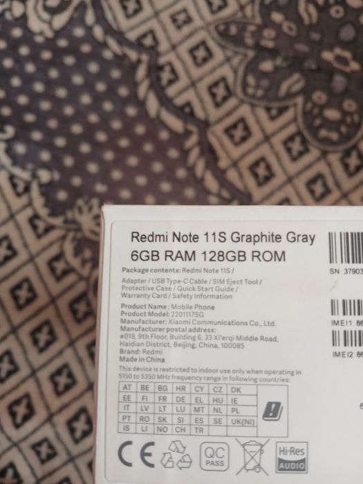 Редми ноте 11с 6/128талик