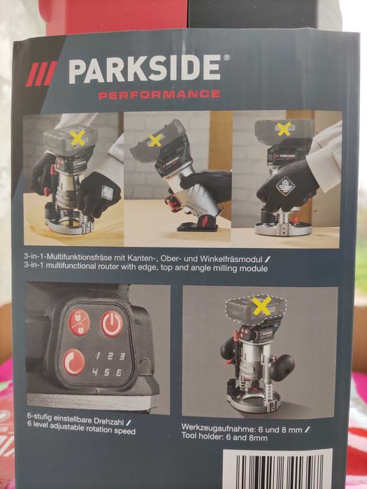 PARKSIDE Perf. PMFAP 20-Li A1, Freza multifunctionala (router) + acces