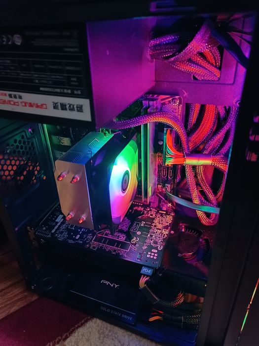 Игровой компьютер i3 10100f rx 570