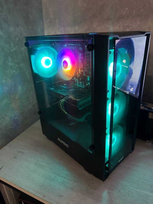 10 ядерный игровой кейс / rx 580 8gb / 16 gb ddr4 / 512 gb ssd