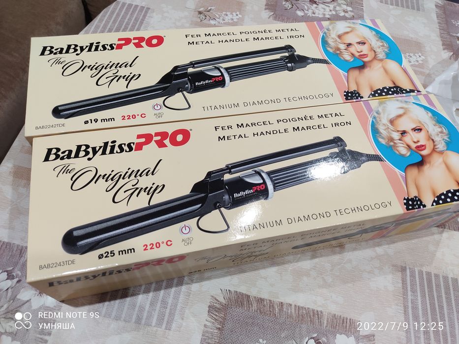 Щипцы для волос 2 штуки