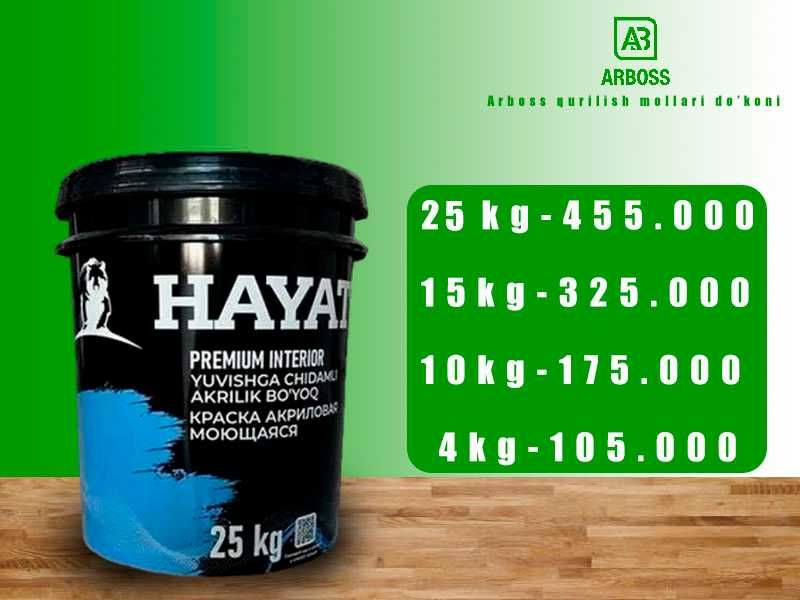 Hayat Lak pf-283 | Наполнитель лак | Yaxta uchun Lak | Ideal Bo'yoq !