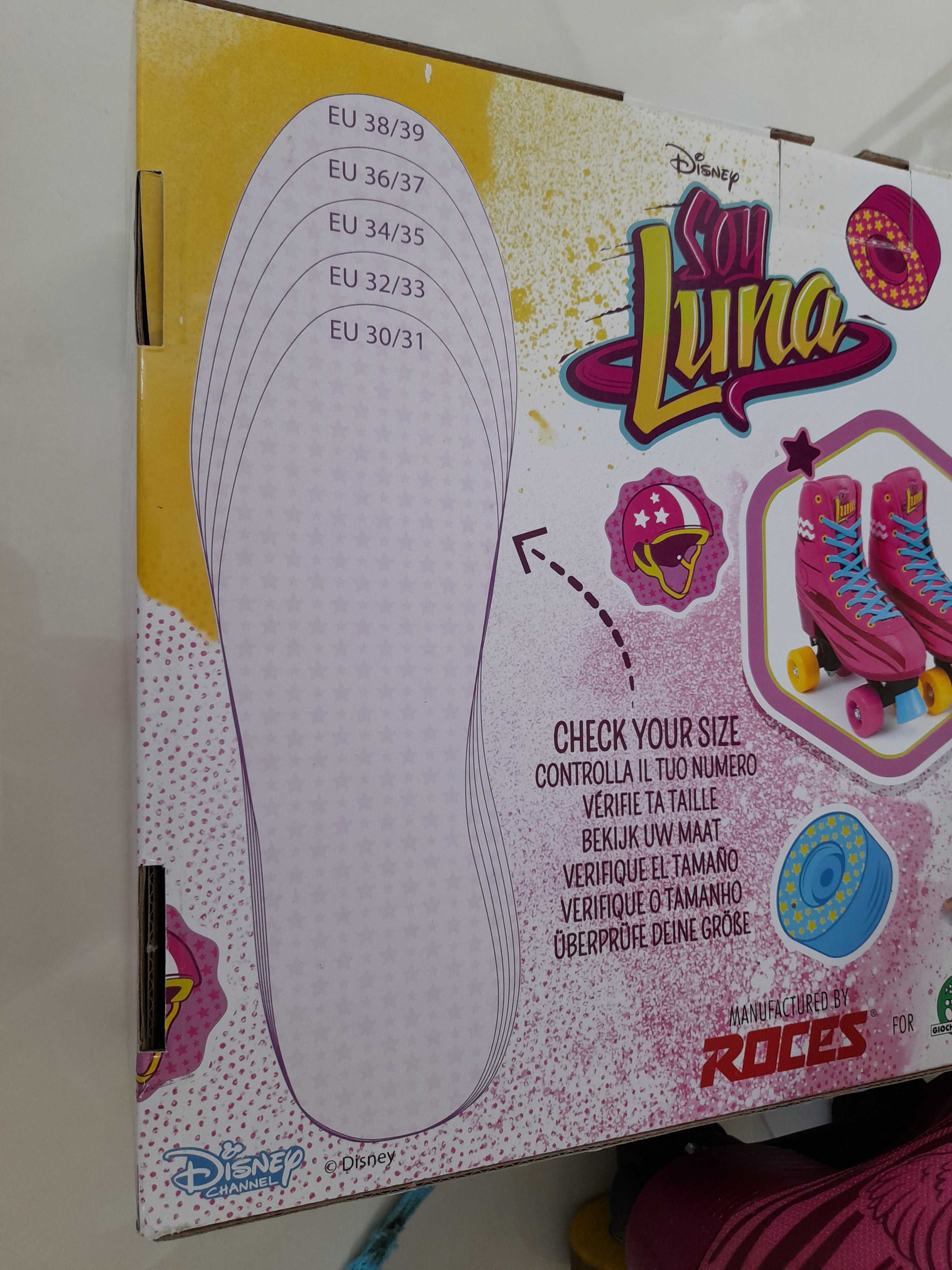 Ролкови кънки на Disney Soy Luna ролери Сой Луна номер 34-35
