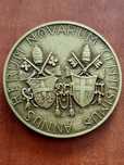 Medalie-Vatican 1991 Papa Ioan Paul al II-lea, Bronz UNC.
