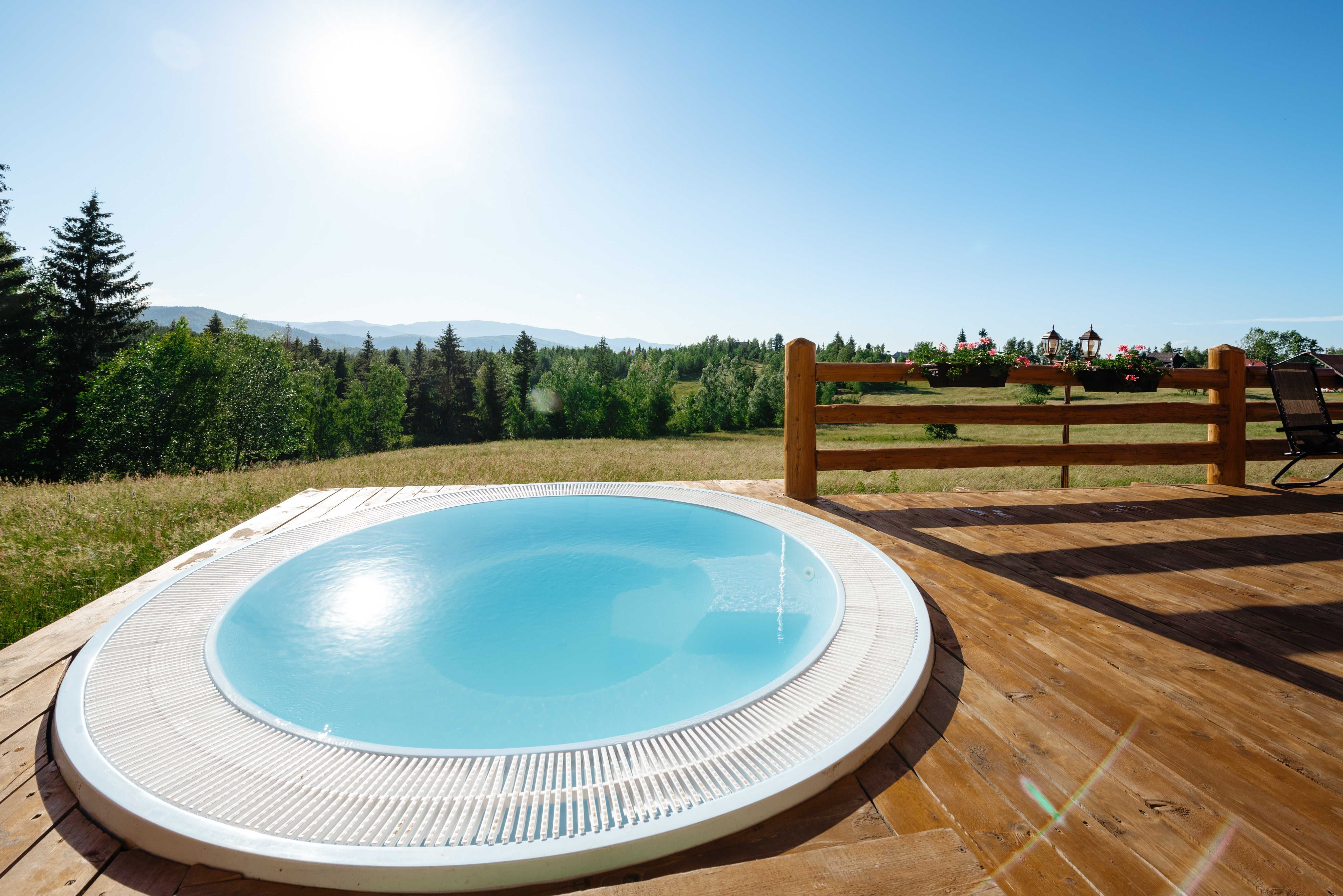 Cabană cu piscină Rustic Home