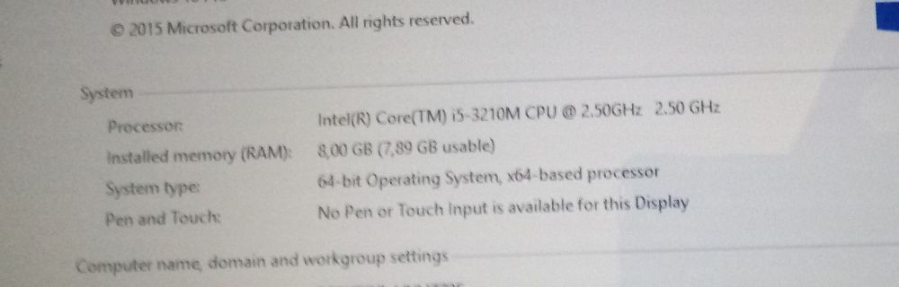Samsung NP370-Intel i5-2,50Ghz-8GB ram-500GB HDD,AMD Radeon 1GB video
