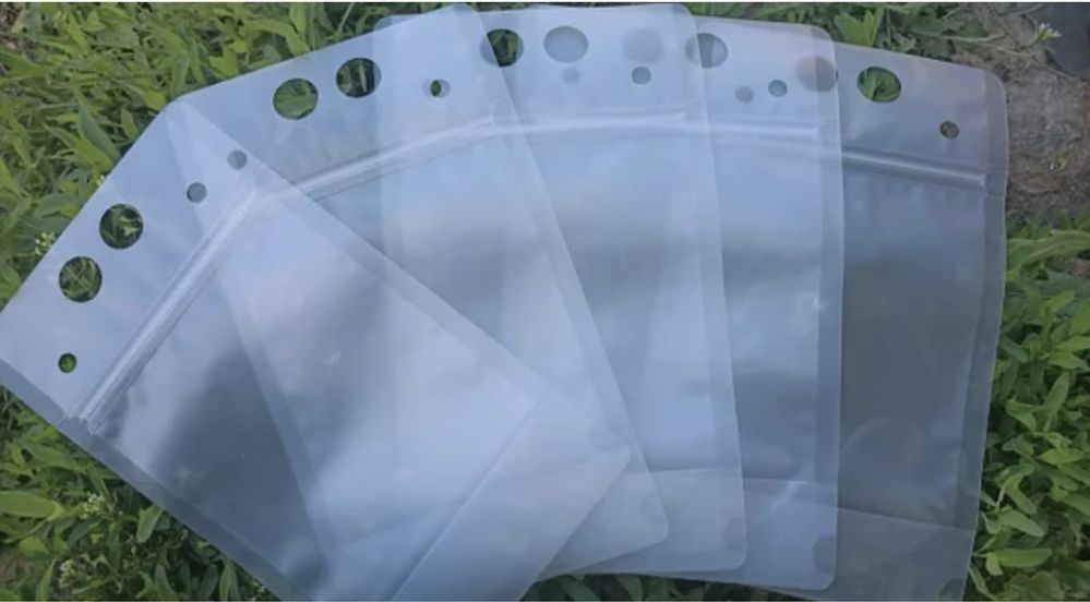 Ziplock ЗИП пакеты для напитков матовый с трубочкой