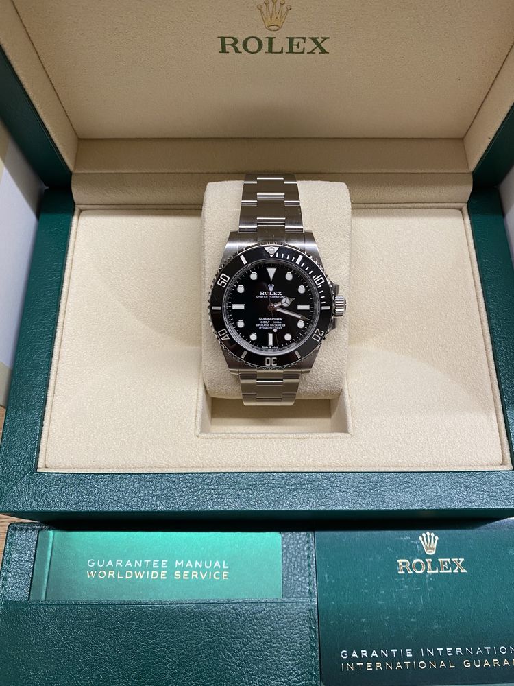 Часовник Rolex Submariner Black Dial Ceramic Bezel