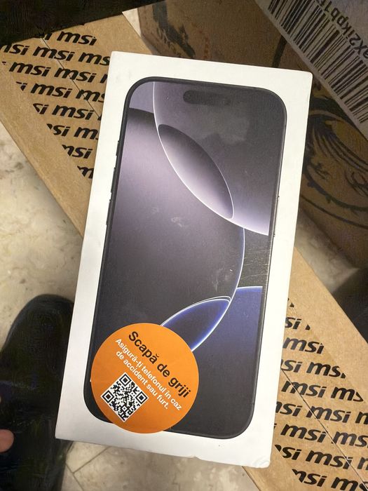 Iphone 16 pro 1tb nou nefolosit baterie 100% neverlocked