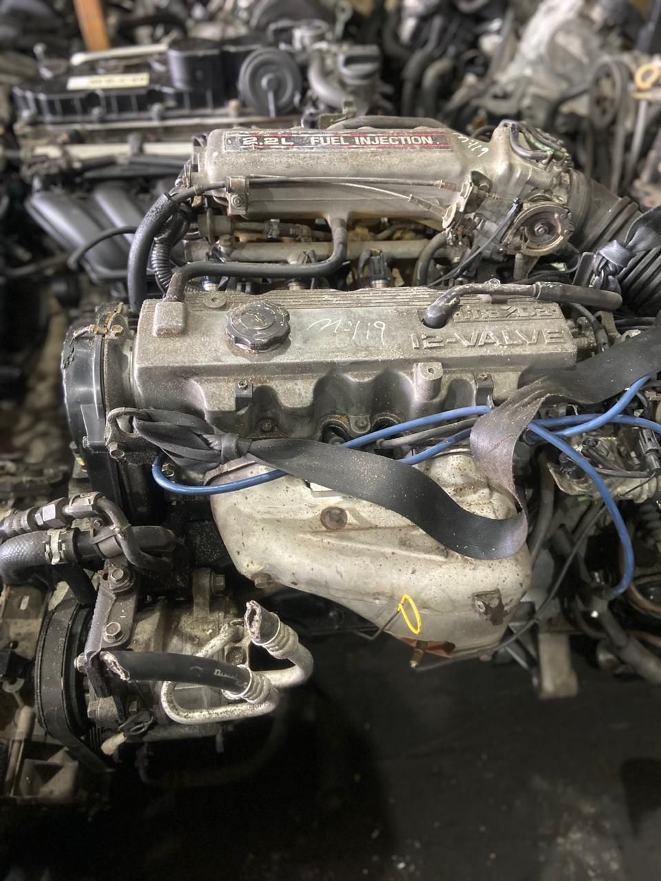 Контрактный двигатель на Mazda 626 объем 2.2