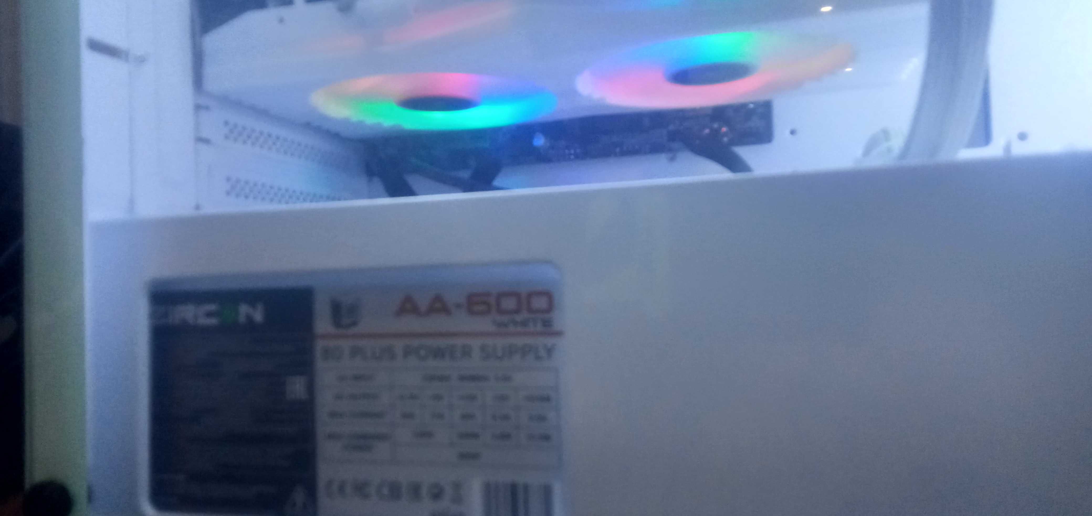 Игровой системный блок /Core i7/AMD RX 580, 8ГБ/DDR4 16Гб/SSD512/600W