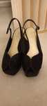Pantofi Nine West mas 36 Saten Negru