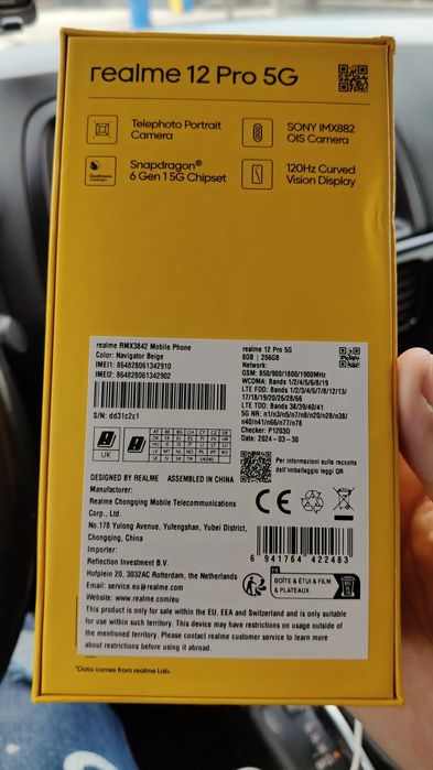 Vând sau schimb Realme 12 Pro!