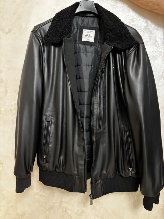 Vand geaca us polo de piele noua