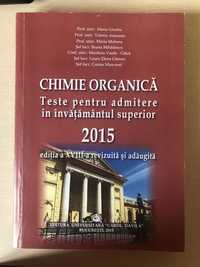 Admitere Chimie Organica- teste grila 2015 NOUA