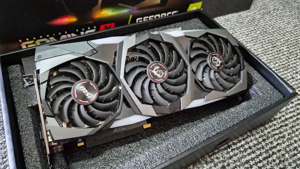 Placa Video MSI RTX 2080 Gaming X Trio, RGB, 8Gb RAM, 256 Bit, ca NOUA