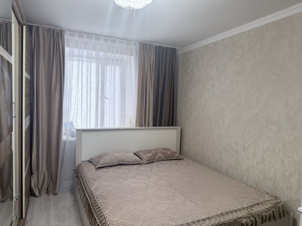 Өте жақсы ремонтпен 3 бөлмелі пәтер