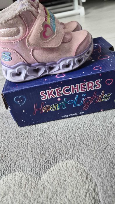 Детски светещи боти Skechers