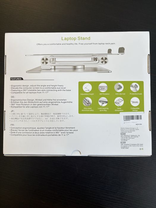 Suport laptop rotatie 360