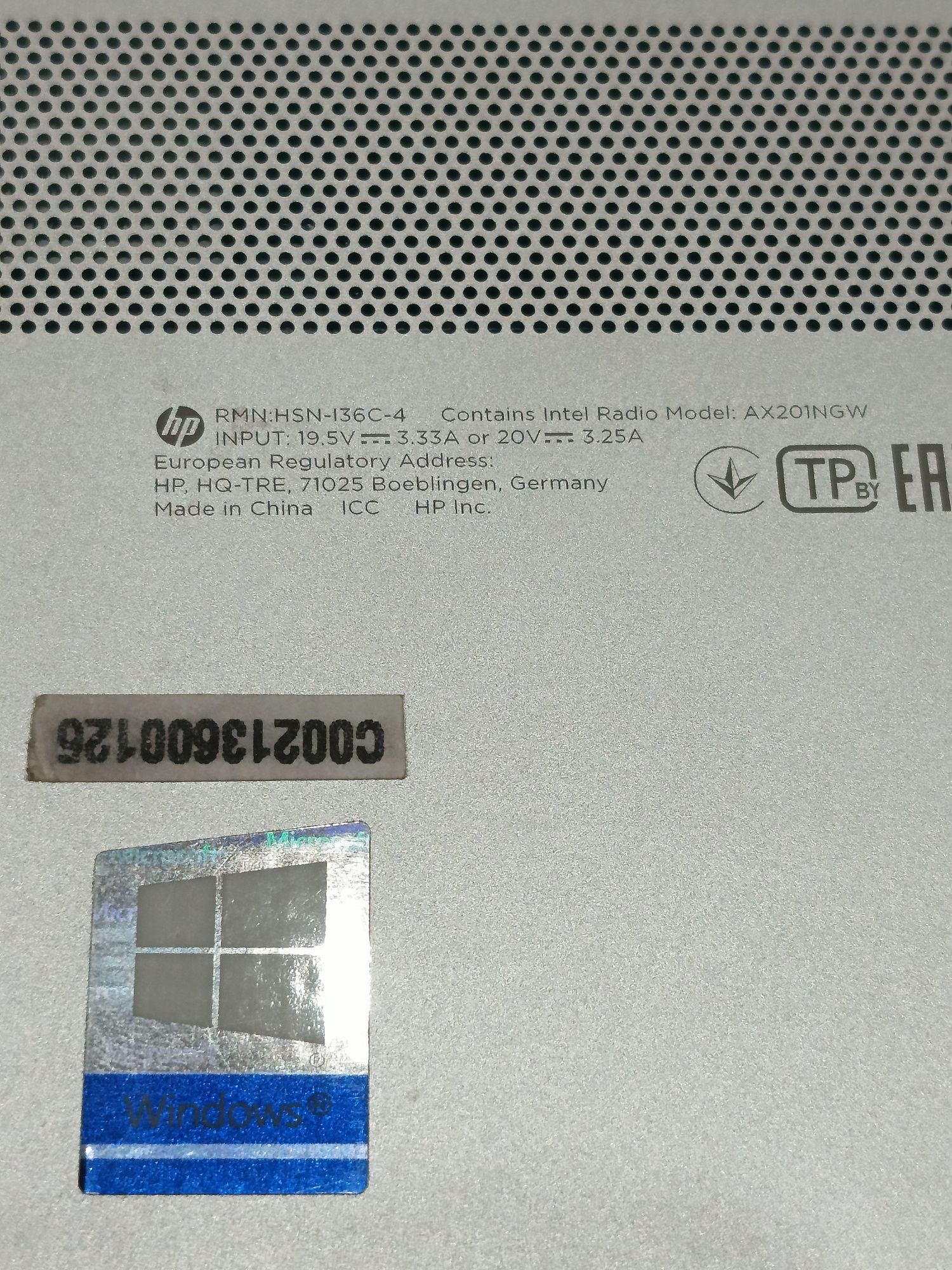 Лаптоп HP elitebook hsn-136c-4
