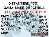 Distantiere roti BMW VW AUDI MERCEDES - 5 10 15 20m 30 - SET COMPLET