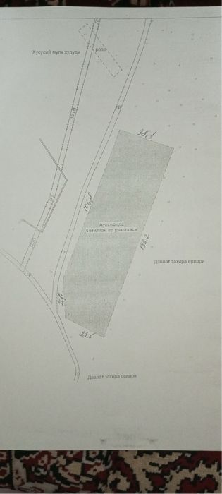 Nejiloy yer sotiladi. Tovoqsoyda