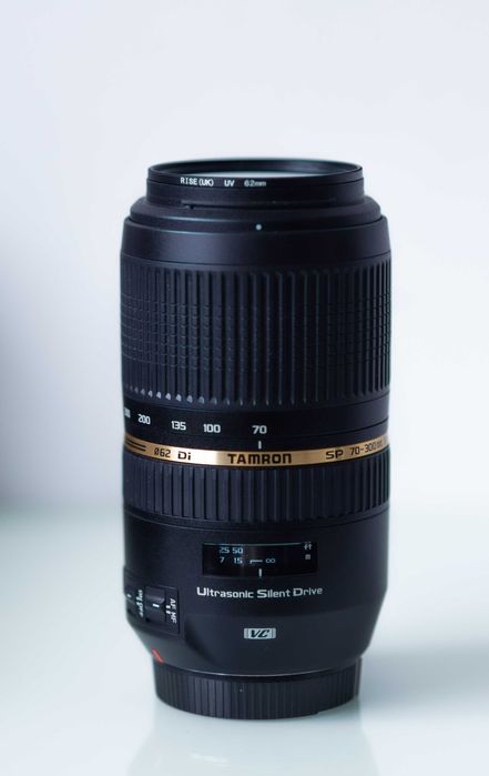 Obiectiv TAMRON Canon 70-300mm FX, AF-S G IF-ED VR ca nou, stabilizare
