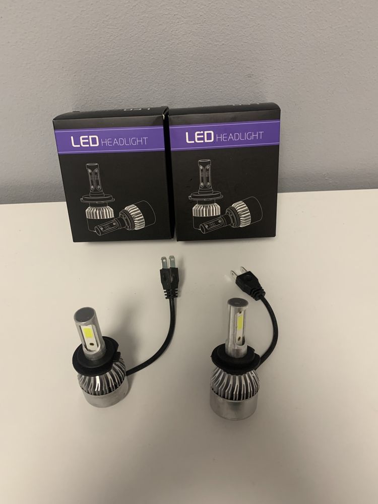 Set Led-uri auto H7 / H1 / 100w / 16000Lm / 9- 32V