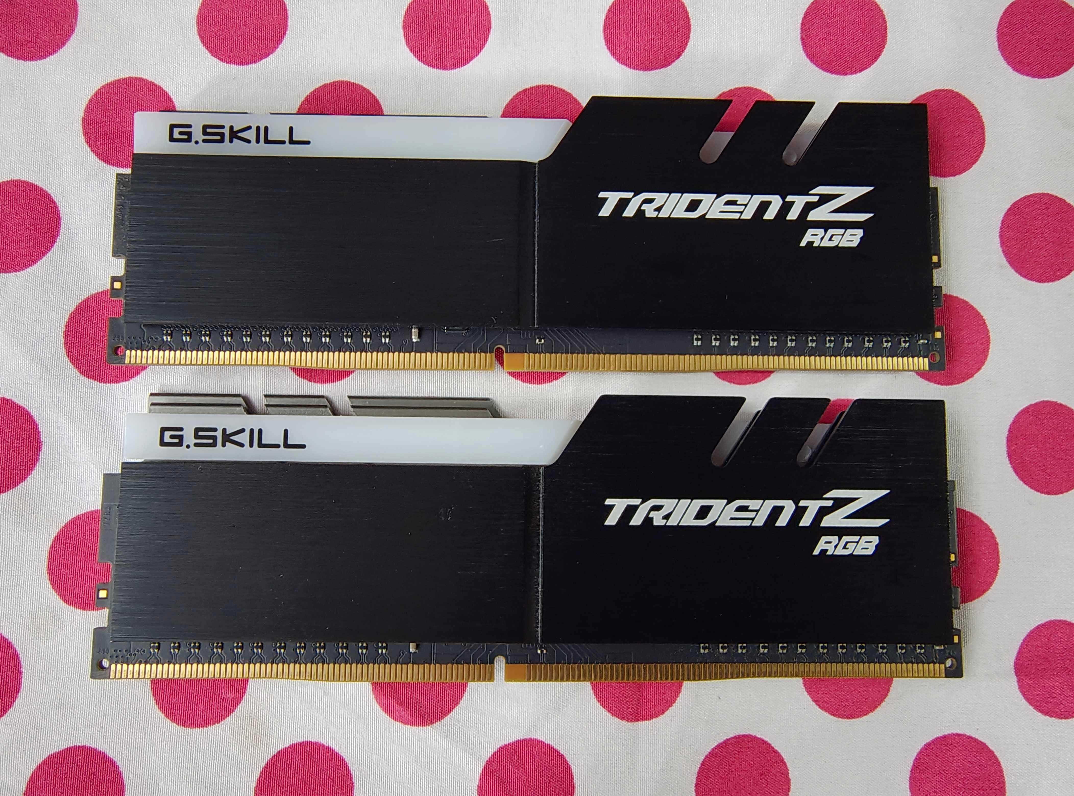 Memorie G.Skill Trident Z RGB 16GB DDR4 3200MHz CL14 1.35v.