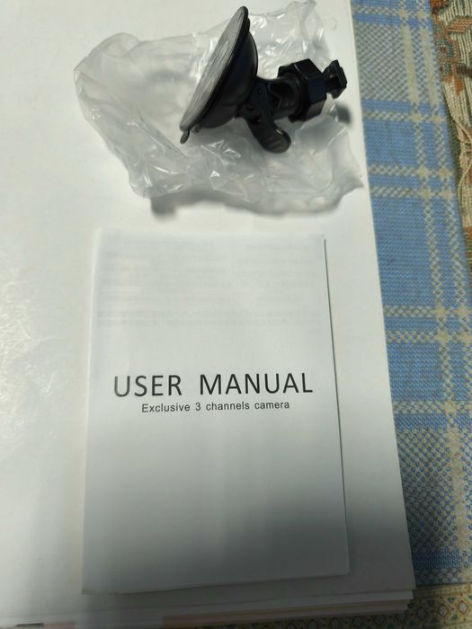 Camera de bord auto black box cu 3 obiective