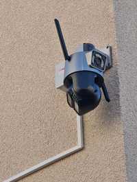 WIFI двойна камера за наблюдение, SMART, ротация, FULL HD, 8MP