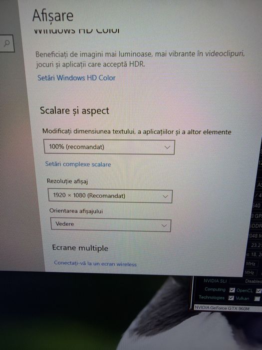 Laptop Gaming Asus Rog i7 16g 240g ssd 256g nvme GTX960 2G
