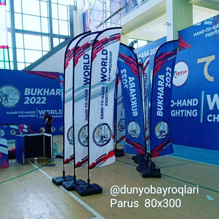 Флаг Байрок Flag Bayroq Парус Печать на ткань