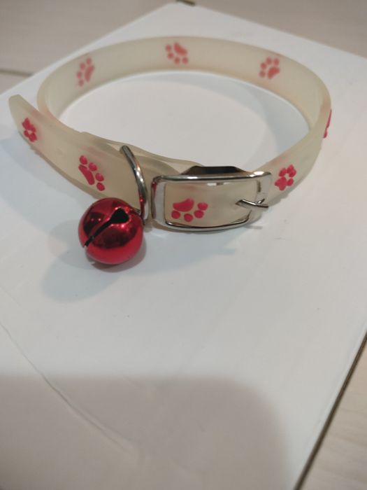 Zgardă fluorescentă pentru pisici