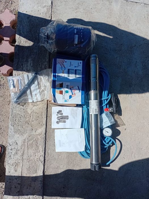 Насос Gruindfos глубинный скважинный полный комплект