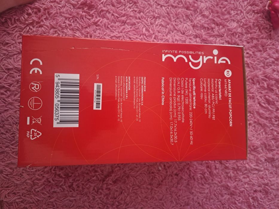 Aparat de facut popcorn