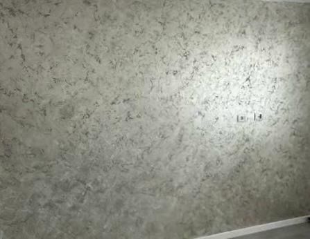 Aplic / decorez cu vopsea tip stucco decorativa