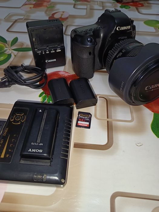 Canon EOS 6D  24/105 obyektiv sotiladi