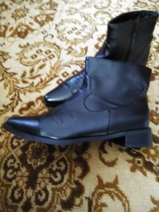 Cizme cowboy/western  bărbătești piele noi